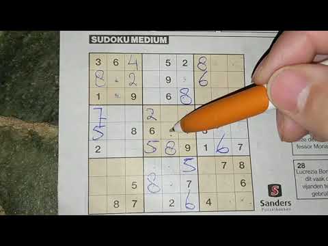 Yellow Alert! Today we've got a Medium Sudoku puzzle. (#322) 11-09-2019