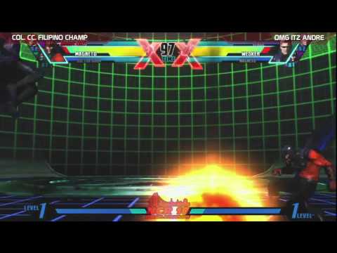 UMVC3: COL. CC. Filipino Champ vs OmG ItZ Andre - NCRX Top 8