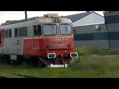 Activitate feroviară în gările Moinești & Comănești (17.06.2022)