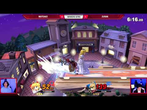 VS Weekly 12/26/19 - Winners Qtrs - MuteAce (Bayonetta/Peach) vs Zurak (Fox) - SSBU