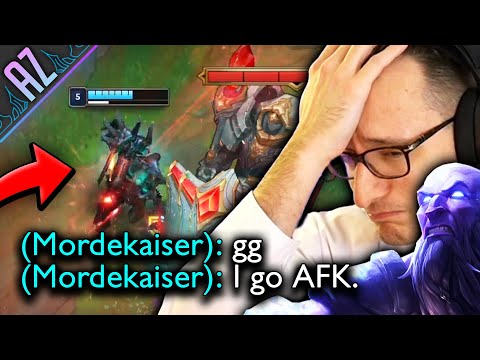 RYZE MID MA UN COMPAGNO DECIDE DI INTARE - AZ PENTAKILL CHALLENGE