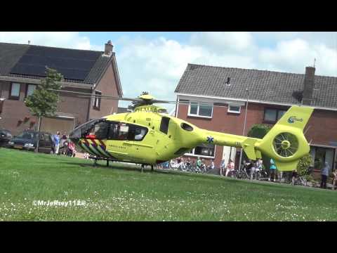 11/06/14: Inzet MMT/Lifeliner 1 voor Ernstig ongeval op de Singel op Urk.