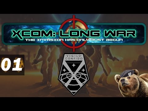 Let's Play XCOM: Long War (Beta 15) - Episode 01 - So it Begins...