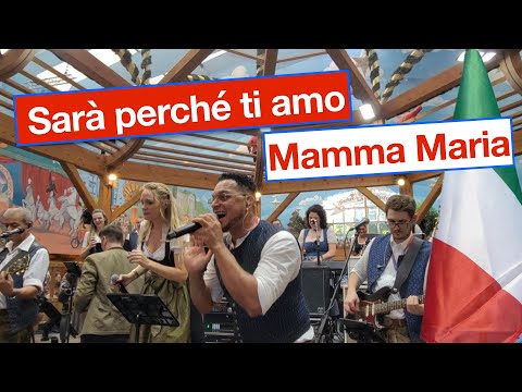 Münchner Oktoberfest 2023 / Hacker-Festzelt - Sarà perché ti amo + Mamma Maria