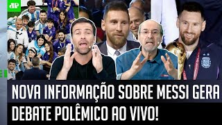 Falou mer%@? ‘Isso é forçação: me desculpa, mas o Messi nunca…’; novidade sobre craque ferve debate