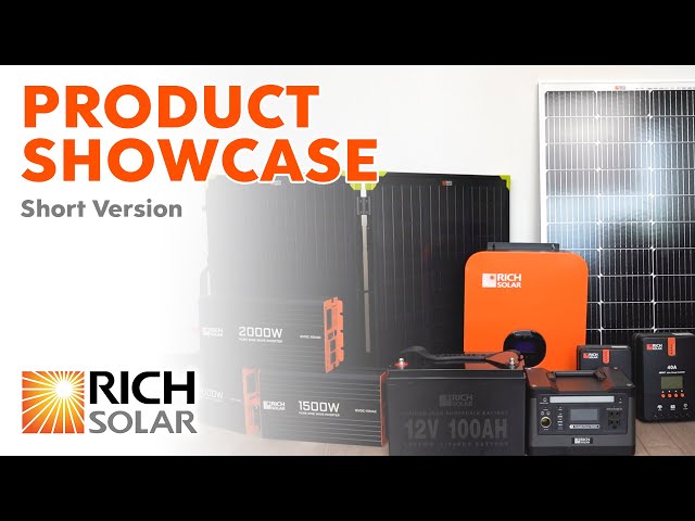 RICH SOLAR: Your Complete Off-Grid Solar Solution