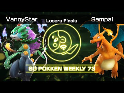 SGPW v. 73 -  Pokkén DX Losers Finals: VannyStar (Random) vs. Sempai (Charizard)