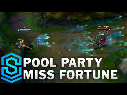 Pool Party Miss Fortune Skin Spotlight - League of Legends