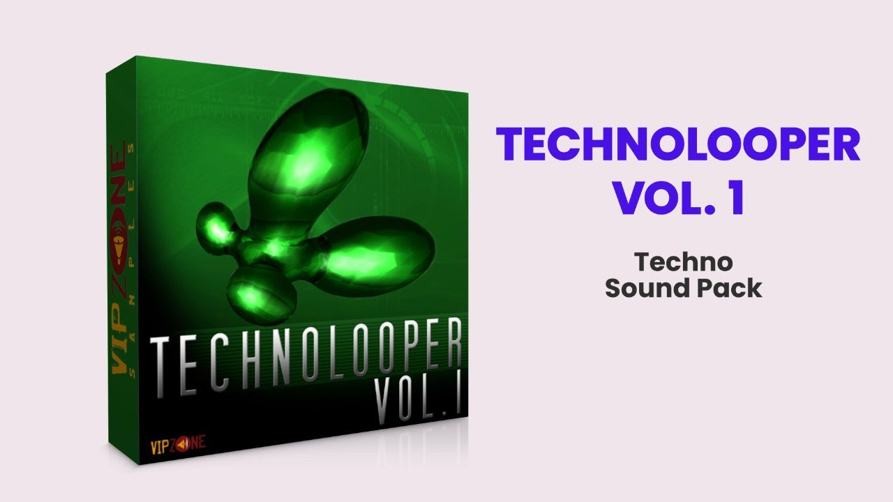 Technolooper Vol. 1 - Techno Samples - Techno Loops - Bass Loops - VIPZONE SAMPLES - Sample Pack