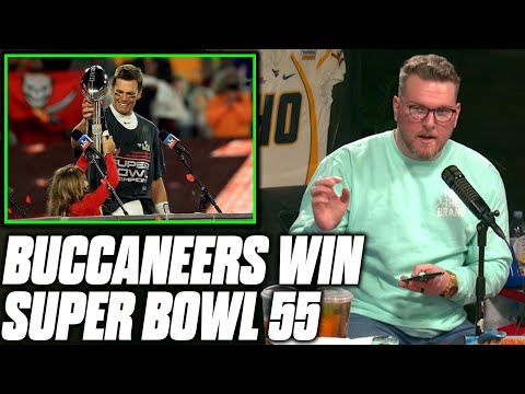 Pat McAfee Reacts To The Buccaneers Winning Super Bowl 55