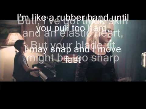 Elastic Heart - Sia - Madilyn Bailey & KHS Cover lyrics