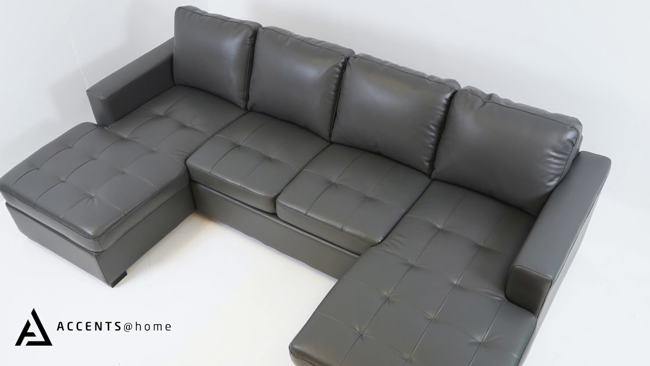 Louis Sleeper-Sofa Bed With Storage U-Shaped | Product Showcase | Accents@Home | Vancouver Furniture