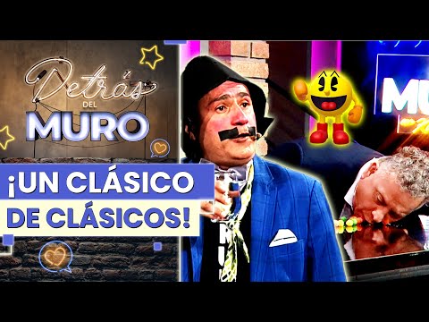 ¡CASI SE BESAN! 😂 Ruperto desafió a Willy Sabor a jugar PAC-MAN en Rupertamente - Detrás del Muro