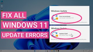 Download the video "How To Fix All Windows 11 Update Errors  | Updates Failed Solved"