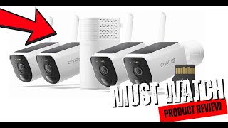 What Sold Me on This? CYVIO 4K Solar Security Camera System Wireless Outdoor, 4-Cam Kit with Battery