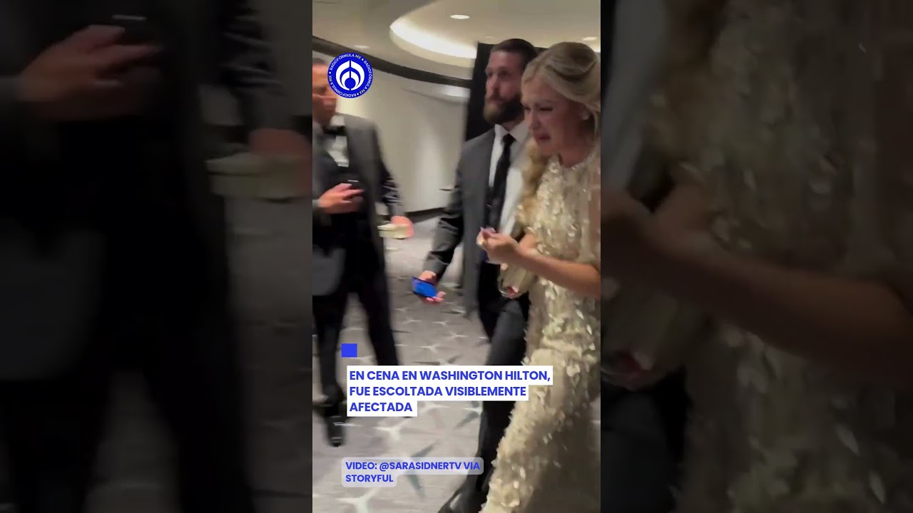 La viuda del influencer asesinado Charlie Kirk sale entre lágrimas tras el tiroteo en Washington