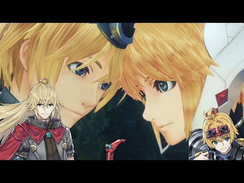 Shulk telling Nikol about Fiora