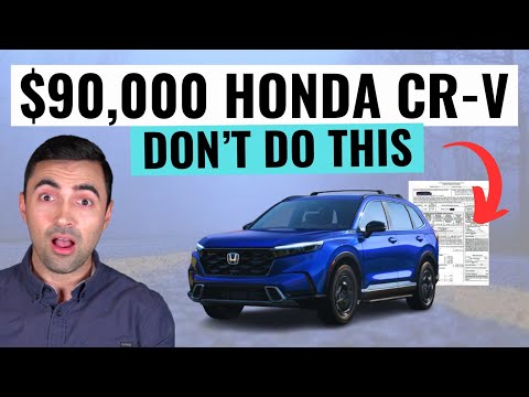 Dealer Charges Customer $90,000 For A Honda CR-V || Don't Let This Happen!