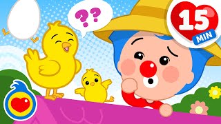 Download lagu O Pintinho Se Engana 🐣 🙃 e muito mais! | 15 minutos de Música Infantil com Um Herói do Coração ❤️ mp3