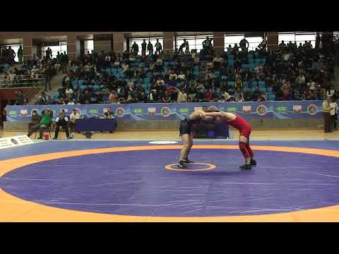 1/2 final FS - 51 kg: Hüseyn Hüseynov - Elman Ağayev