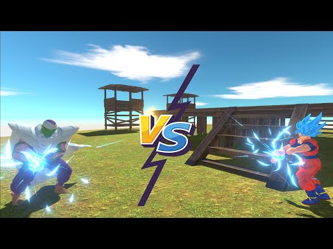 GOKU SSJ VS PICCOLO - Animal Revolt Battle Simulator