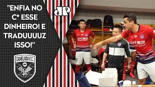 Alan Kardec surpreende tradutor com palavrões na China: ‘Enfia no c** esse dinheiro’