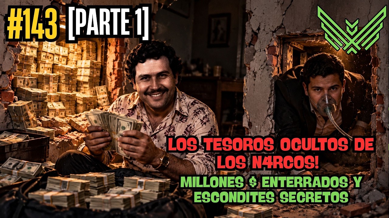 LOS TESOROS OCULTOS DE LOS NARCOS: Millones enterrados y escondites secretos