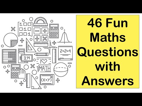 media video 46 Fun Mathematics Questions with Answers