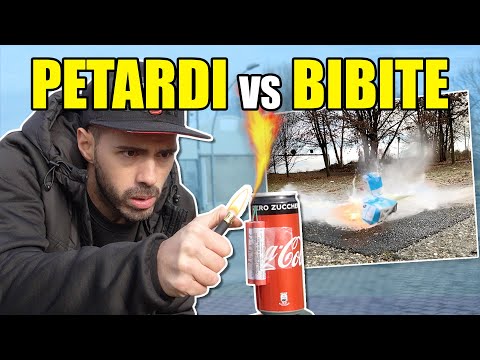 FIRECRACKERS vs DRINKS - DESTROYED!