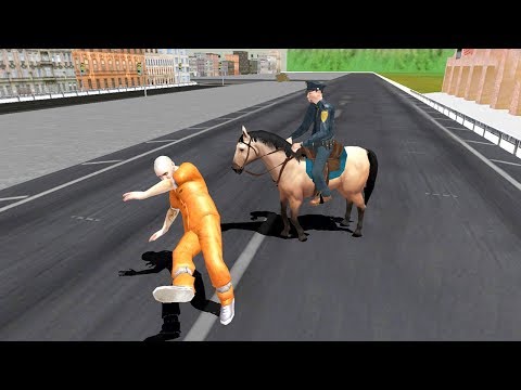 Police Horse Street Crime (by Simulator 3d driving games) Android Gameplay [HD]