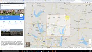 Find Counties with Google Maps