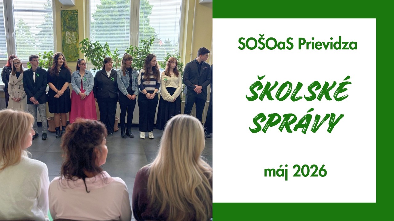  Školské správy - máj 2026
