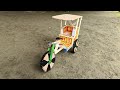 How To Make Match Box Cycle RickShaw DIY At Home From DC Motor