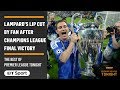 Frank Lampard recalls when a Chelsea fan accidentally cut his lip after the Champions League final