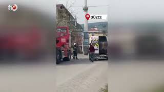 Özel Bireyleri Taşıyan Minibüs Küle Döndü
