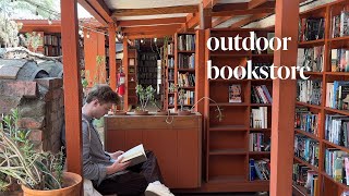 world's largest outdoor bookstore!! + getting coffee & home decor