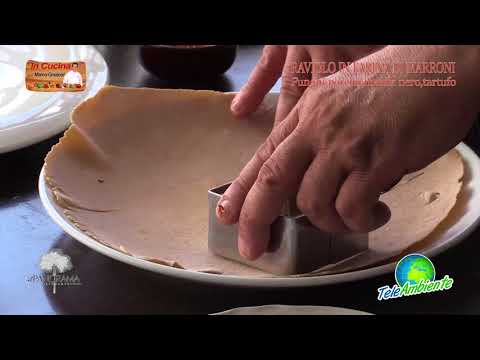 RICETTA Raviolo in Farina di Marroni - Chef Marco Graziosi