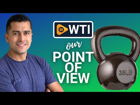 Amazon Basics Cast Iron Kettlebell with Enamel Finish 35 Pounds - WTI product video review