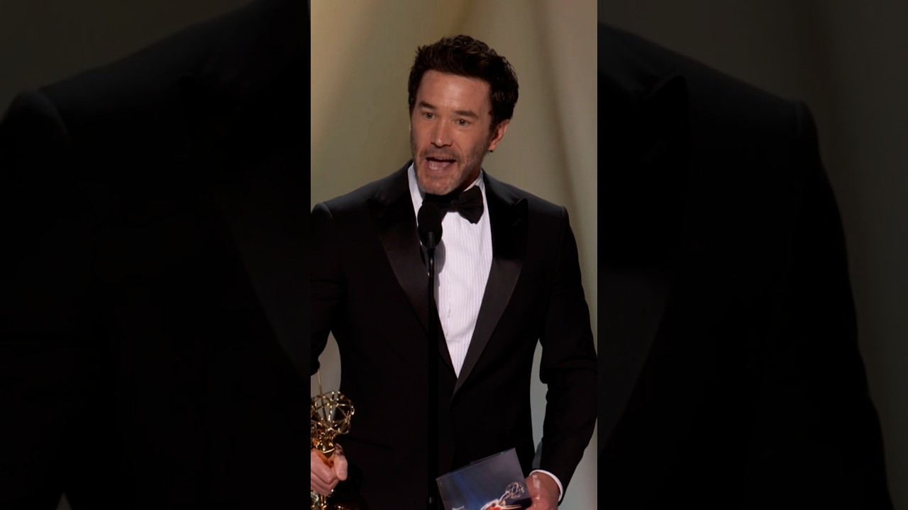 Tom Pelphrey Wins Supporting Actor in a Drama Series 78th Emmys - YouTube