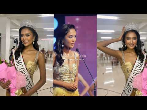 Miss Mizoram 2024 Winner | Jennifer Renthlei