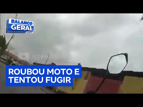 Perseguição policial em São Paulo termina com prisão de criminoso; veja vídeo