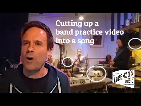 How we cut up a band practice live-stream into a song