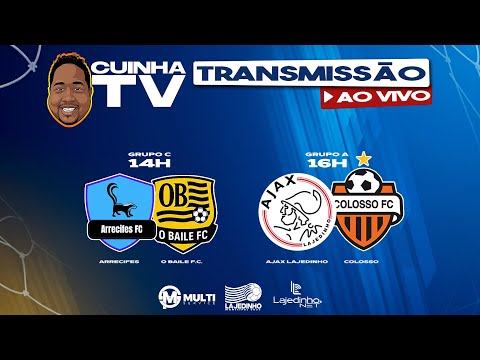 CAMPEONATO MUNICIPAL DE LAJEDINHO AS 14h (ARRECIFES X O BAILE) AS 16h (AJAX VS COLOSSO)