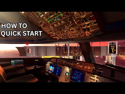 How To Quickly Start The A320 in Ro-320 | Alpha Flight