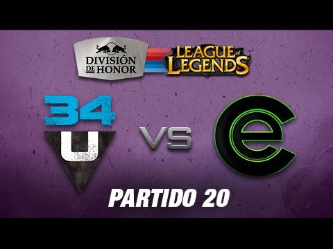 34United vs Comando Élite - División de Honor de League of Legends - Partido 20