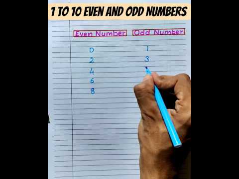 even numbers 1 to 10|odd numbers 1 to 10|Even and odd numbers 1 to 10|even numbers|odd numbers|