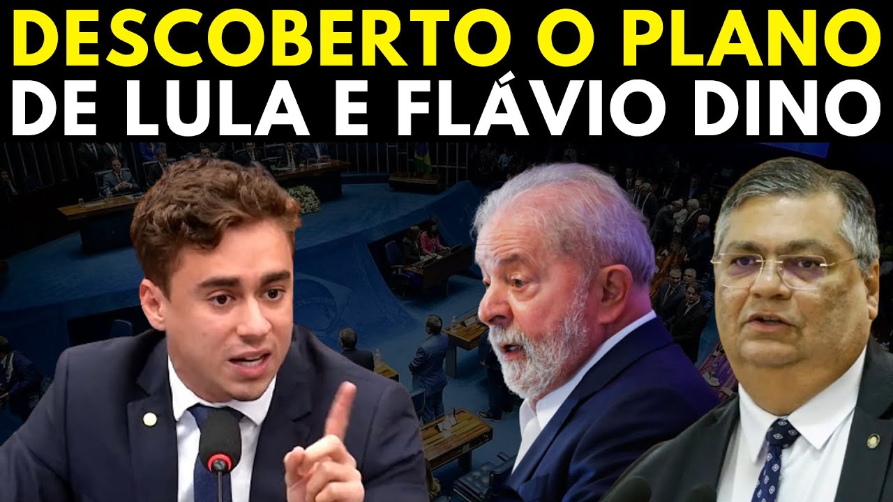 NIKOLAS FERREIRA MOSTRA PLANO DE LULA E FLÁVIO DINO DO STF E O POVO BRASILEIRO É QUEM PAGA A CONTA