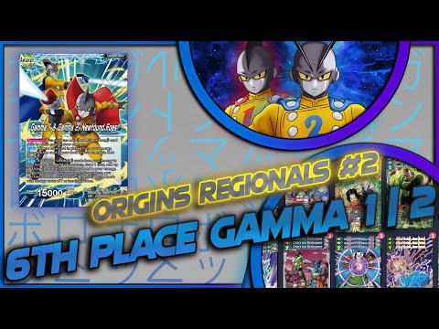 6th Place Origin Regionals Gamma Androids Deck Breakdown! - DBSTCG