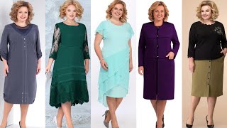 Most beautiful and gorgeous plus size mother of the bride dress/latest outfit/party wear dress 2025