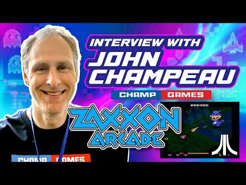Close Up: John Champeau on Zaxxon Arcade & The Champ Games Store!
